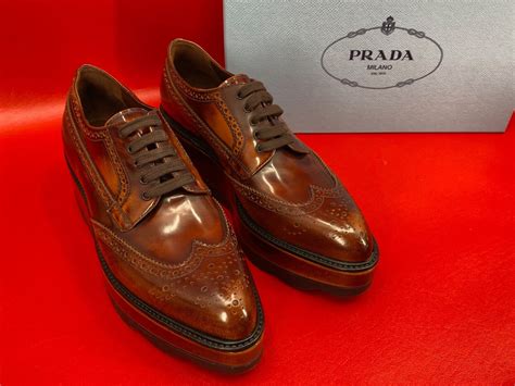 prada derby brogue.